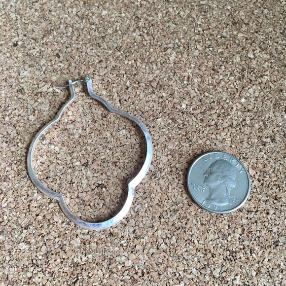 Silver Quatrefoil earrings - Picture 4 of 4